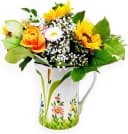 Lashuma Wasserkrug Blumenwiese Keramik 1,5 l Bild 4