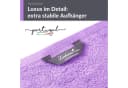 Lashuma Waschlappen Set 6-tlg. 30x30 cm London Lila 100% Baumwolle Bild 3