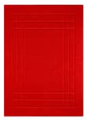 Lashuma Badematte Pure 50x70 cm Rot Baumwolle Bild 2