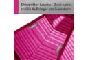 Lashuma Saunatuch XXL Handtuch Oslo Rosa-Rot Frottee Bild 4