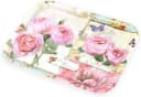 Lashuma Tablett England Rosen Bunt Melamin Bild 4