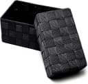 Lashuma Aufbewahrungskorb Set 2 St Grau Metall Textil Bild 5