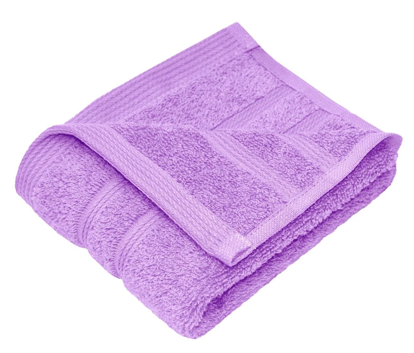 Lashuma Handtuch Set London Frottee 4-tlg. Lila 30x50 cm - Bild 4