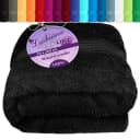 Lashuma Saunatuch XXL Frottee Schwarz 100x200 cm Bild 2