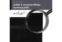 Lashuma Saunatuch XXL Frottee Schwarz 100x200 cm Bild 3