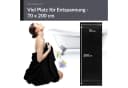 Lashuma Saunatuch XXL Frottee Schwarz 100x200 cm Bild 4