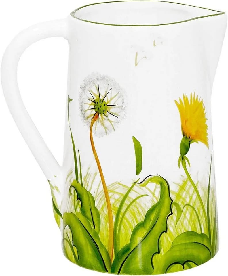 Lashuma Wasserkrug Pusteblume Keramik Handgemacht - Bild 4