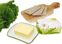 Lashuma Butterdose Pusteblume Keramik Weiß Handgefertigt Bild 5