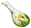 Lashuma Löffelhalter Keramik Pusteblumen-Motiv Weiß Bild 1