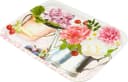 Lashuma Tablett Pfingstrose Melamin Bunt 31x23 cm Bild 5