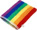 Lashuma Waschhandschuh Regenbogen Set 4er bunte Frottee Waschlappen 15x21 cm Bild 1