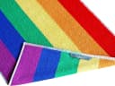 Lashuma Handtücher Regenbogen Frottee 2er Set Bunt 50x100 cm Bild 1