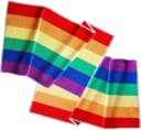 Lashuma Handtücher Regenbogen Frottee 2er Set Bunt 50x100 cm Bild 3