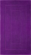 Lashuma Badematte London Frottee Aubergine Lila Bild 2