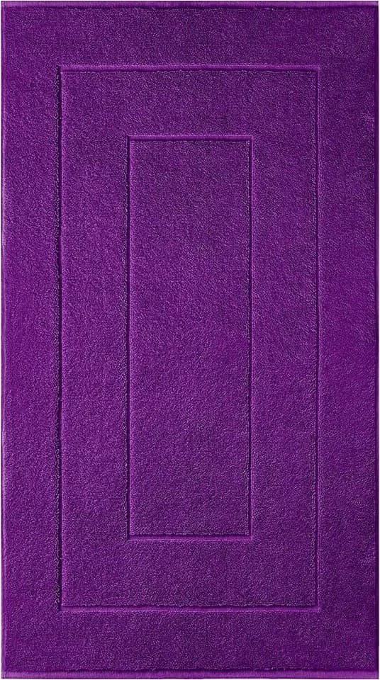 Lashuma Badematte London Frottee Aubergine Lila - Bild 2
