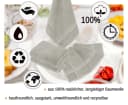 Lashuma Geschirrtuch Set 4-tlg. Frottee 100% Baumwolle Grau Bild 5