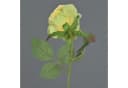 artplants Kunstblume Künstliche Rose Simony Gelb Textil Bild 4