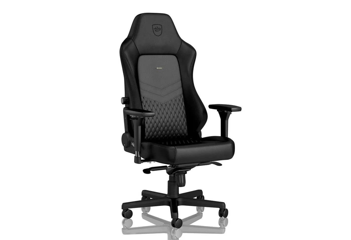 Noblechairs HERO Echtleder Gaming Stuhl Schwarz - Bild 2