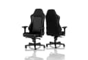 Noblechairs HERO Echtleder Gaming Stuhl Schwarz Bild 4