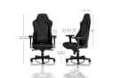 Noblechairs HERO Gaming Stuhl Black Edition Bild 3