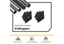 tktrading24 LED-Stripe-Profil A19 Schwarz 90° Eckprofil Bild 5
