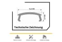 tktrading24 LED-Stripe-Profil Abdeckung No.9 Klar 2m Bild 3