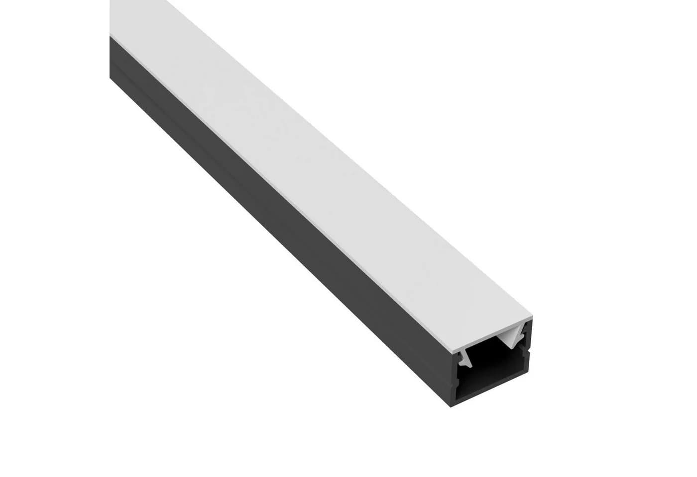 tktrading24 LED-Aluprofil für Akustikpaneele 2,7m mit Abdeckung - Bild 2