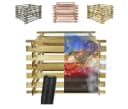 Modo24 Holzkomposter 600L mit Schutzgitter Bild 2
