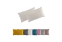 MOON Heimtextilien Kissenhülle 2er Pack Leinen-Optik Polyester Bild 2