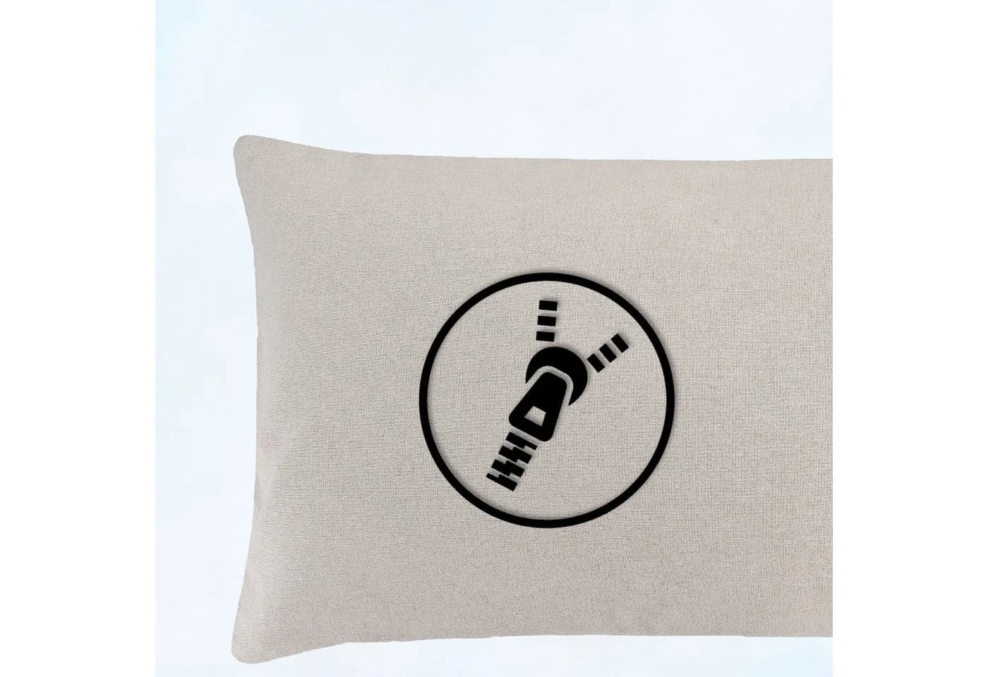 MOON Heimtextilien Kissenhülle 2er Pack Leinen-Optik Polyester - Bild 5