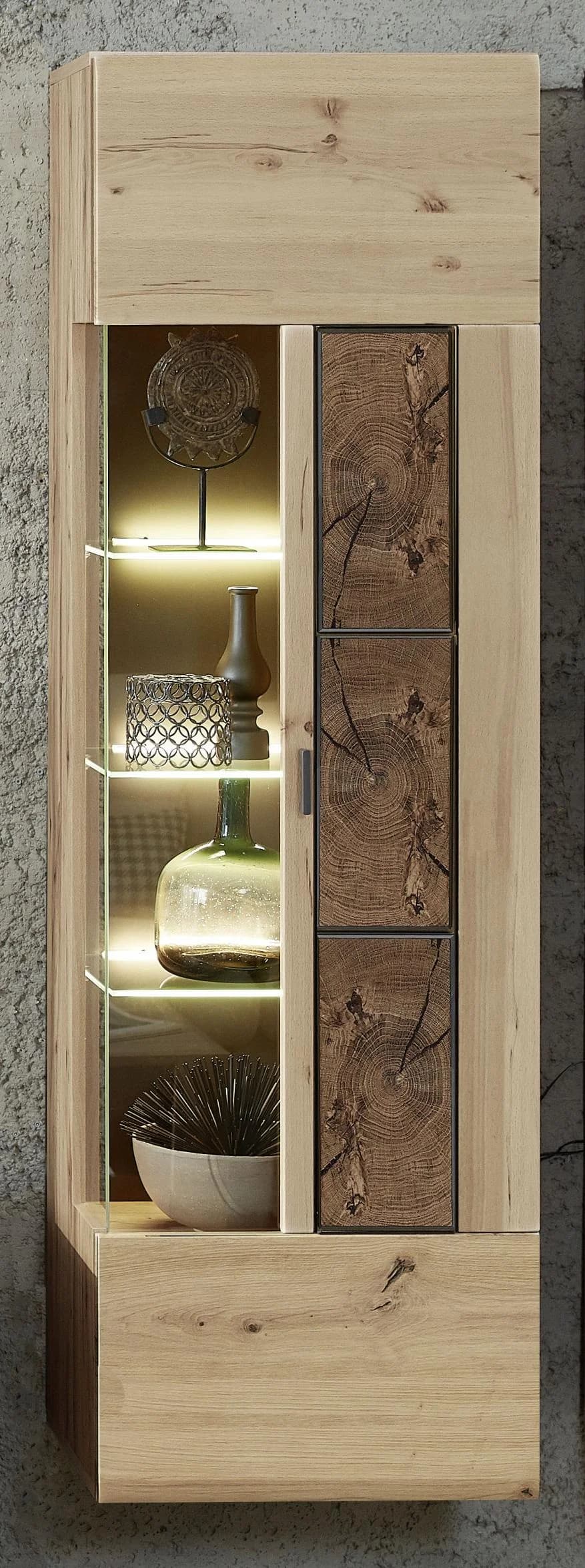 Hängevitrine Vito Lavado Artisan Eiche Nachbildung