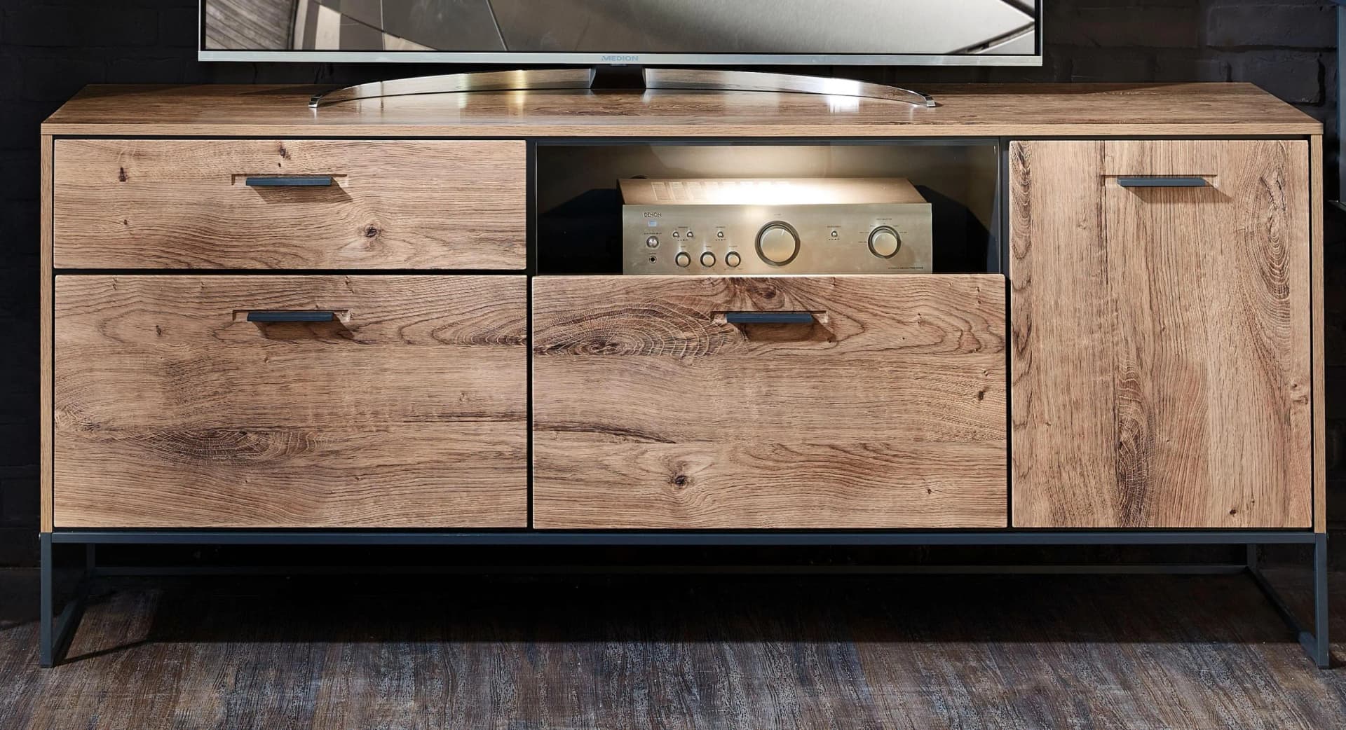 Sideboard Harper Wakefield Haveleiche Cognac