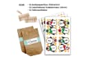PAPIERDRACHEN Adventskalender Pinguine DIY zum Aufkleben Bild 1