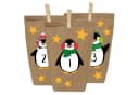 PAPIERDRACHEN Adventskalender Pinguine DIY zum Aufkleben Bild 2