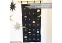 PAPIERDRACHEN befüllbarer Adventskalender Wandteppich aus Stoff Bild 1