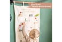 PAPIERDRACHEN befüllbarer Adventskalender Wandteppich aus Stoff beige/goldfarben Bild 5