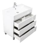 Magnolia Home Waschtisch Stand Badmöbel Via 80 SoftClose Weiss Hochglanz Bild 5