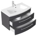 Magnolia Home Waschtisch Badmöbel Bella 80 Anthrazit SoftClose Bild 1