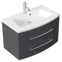 Magnolia Home Waschtisch Badmöbel Bella 80 Anthrazit SoftClose Bild 2