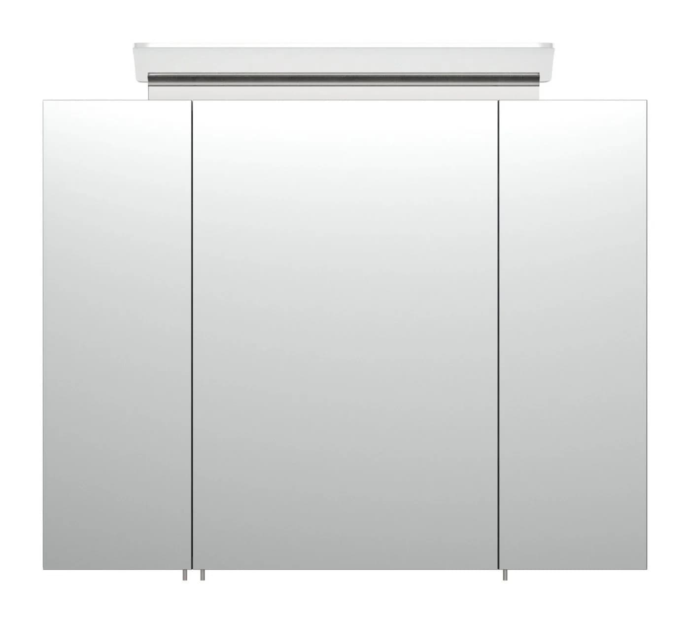 Magnolia Home Badezimmerspiegelschrank 80cm mit LED & Soft-Close