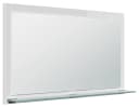 Magnolia Home Garderobenspiegel mit Glasablage Weiss Bild 2