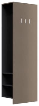 Magnolia Home Garderobenpaneel Urban 3 Haken Sand/Grafit Bild 2