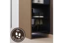 Magnolia Home Garderobenpaneel Urban 3 Haken Sand/Grafit Bild 3