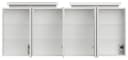 Magnolia Home Badezimmerspiegelschrank 160cm Weiß Hochglanz Bild 1