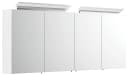 Magnolia Home Badezimmerspiegelschrank 160cm Weiß Hochglanz Bild 2