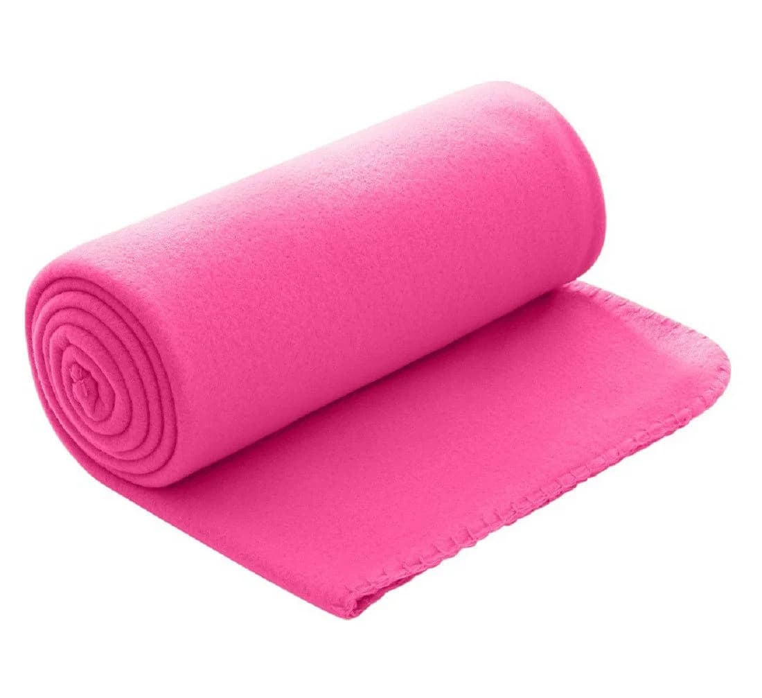 wometo Wohndecke Polar-Fleece Rosa Anti-Pilling - Bild 2