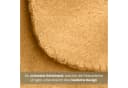wometo Wohndecke Polar-Fleece 2-tlg. Gelb OEKO-TEX® Anti-Pilling Bild 4