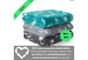 wometo Tierdecke 3er Set 100% recyceltes Fleece OEKO-TEX® Pfötchen-Print Bild 4