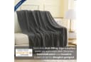 Wohndecke Premium-Fleecedecke 130x160 cm oder 140x190 cm, wometo, OEKO-TEX®, extra dick, Qualitäts-Kettelrand & Anti-Pilling Bild 3