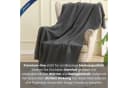 Wohndecke Premium-Fleecedecke 130x160 cm oder 140x190 cm, wometo, OEKO-TEX®, extra dick, Qualitäts-Kettelrand & Anti-Pilling Bild 5